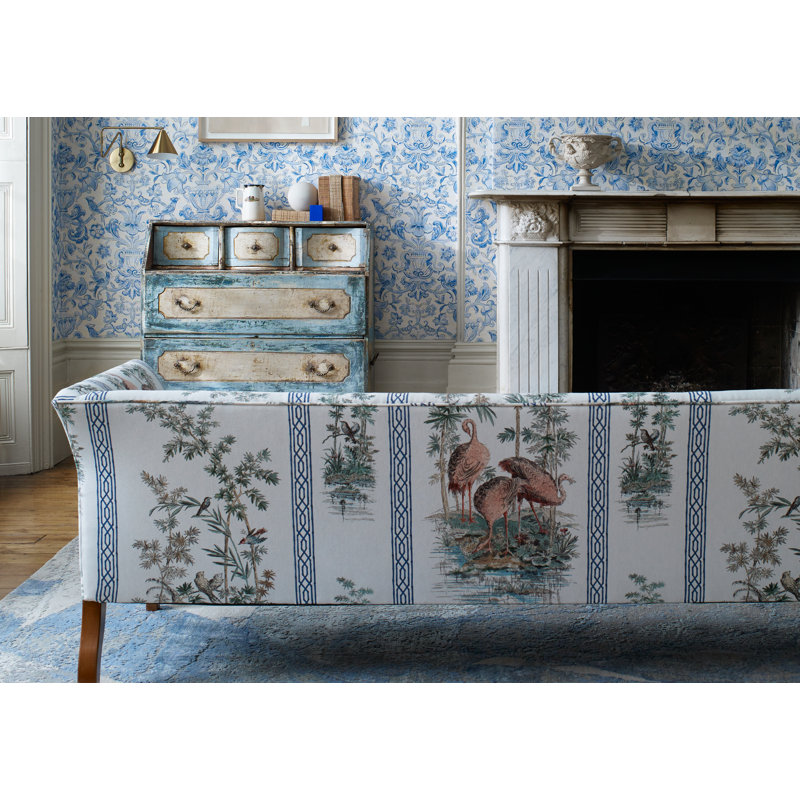 Stork & Thrushes Fabric