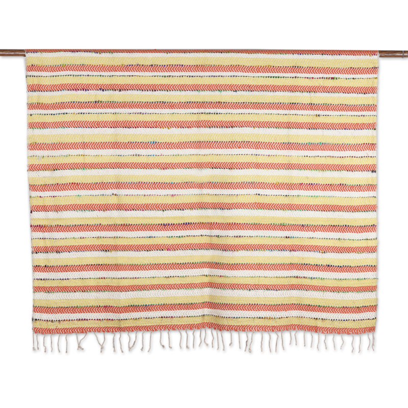 Hand Woven Heated Throw Blanket