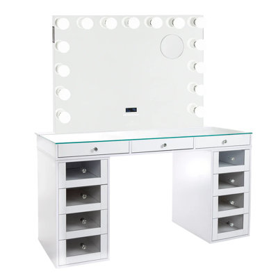 Ensemble de table avec miroir et coiffeuse Slaystation Pro 2.0