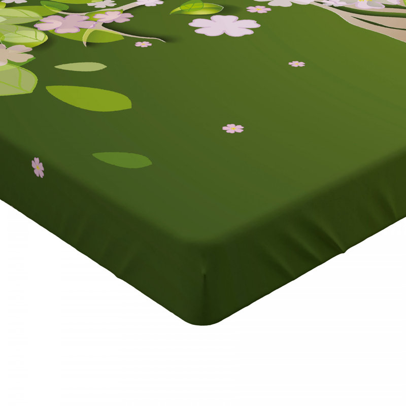 Drap-housse floral, Drap-housse de taille double