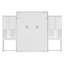 Lit escamotable avec bureau, coiffeuse et armoires Murphy-1961701309