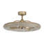 Ventilateur de plafond en cristal 33 po avec lumières DEL et télécommande