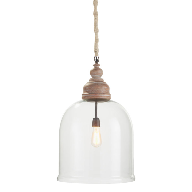 1 - Light Pendant, 94" H x 16.5" W x 16.5" D