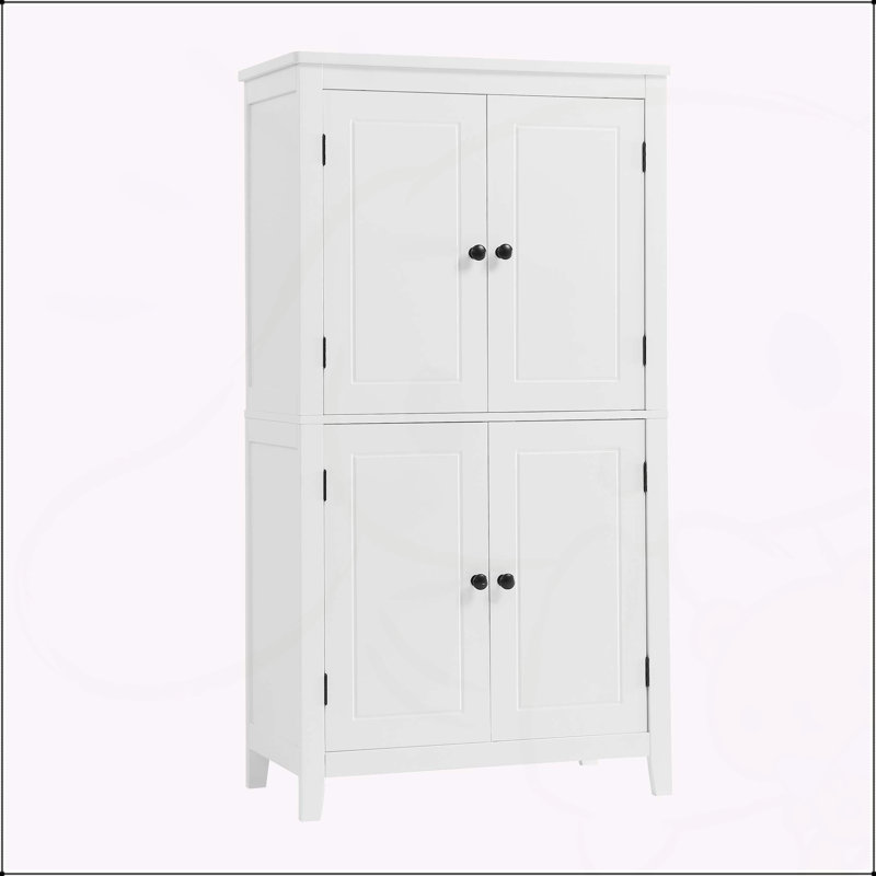 Versatile Freestanding Bathroom Cabinet With Multiple Features For Optimal Storage, White