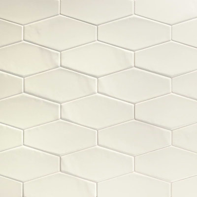 Manchester 4x8 Hexagon Glossy Ceramic Tile
