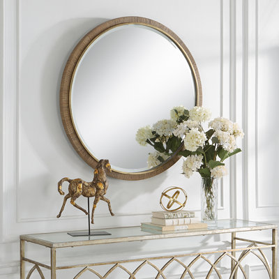 Adrianne Round Wall Mirror