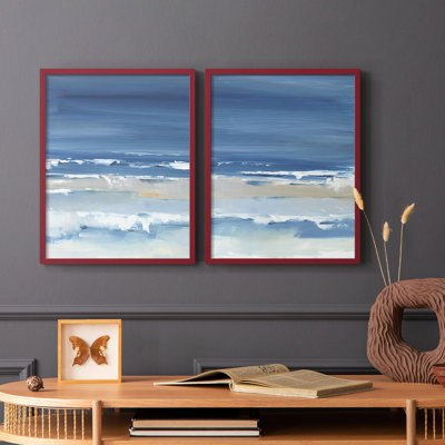 Coastal Colours I-Premium Framed Print -Ready to Hang - No Nails Required - No Nails Required