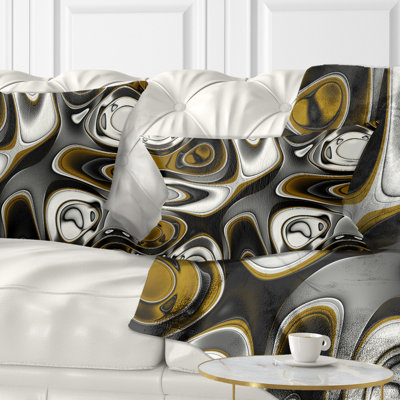 Abstract Abstract Fantastic Fractal Pattern Lumbar Pillow