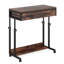 Bureau portable pour ordinateur portable avec tiroir et roulettes