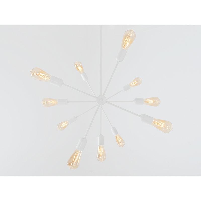 Triso 11 - Light Unique/Statement Pendant, White