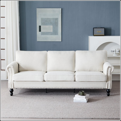 Canapé confortable en similicuir pour le salon et la chambre à coucher, rehaussant le style intérieur et offrant une assise confortable