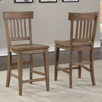 Surbit Ballam 24" Wood Counter Stool