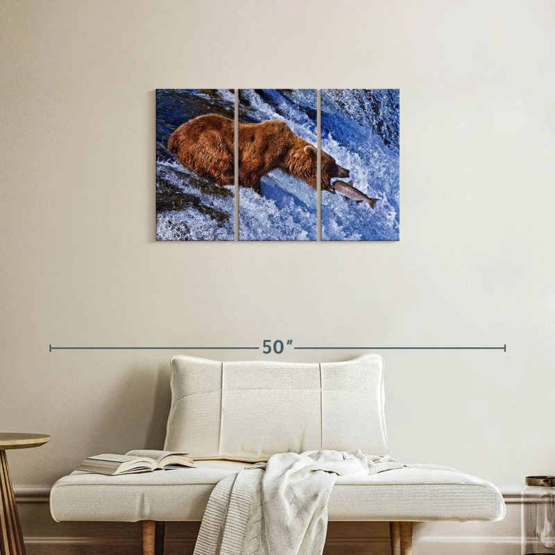 Brampt Bear Hunting, 20" H x 33" W