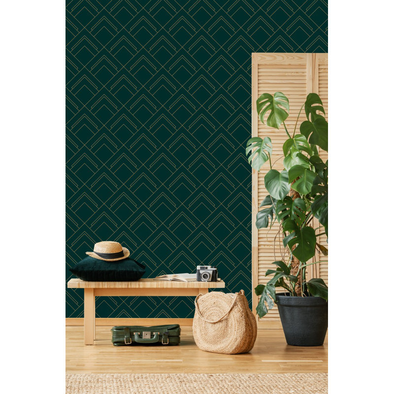 Panneau de papier peint adhésif Keira-Marie, L 2,08 pi x L 18,75 pi