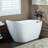 Aether 3 Handle Wall Roman Tub Faucet with Diverter-65725809