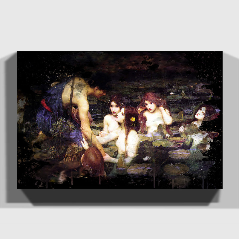 John William Waterhouse - Wrapped Canvas Print, 40cm H x 60cm W