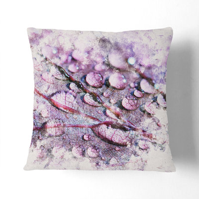 Floral Square Throw Cushion