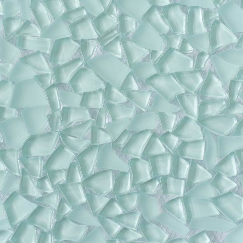 Carreau de mosaïque en verre 12 po x 12 po pour mur et plancher