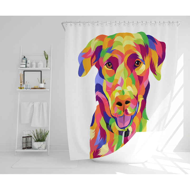 Ellany 13 Piece Polyester Shower Curtain Set