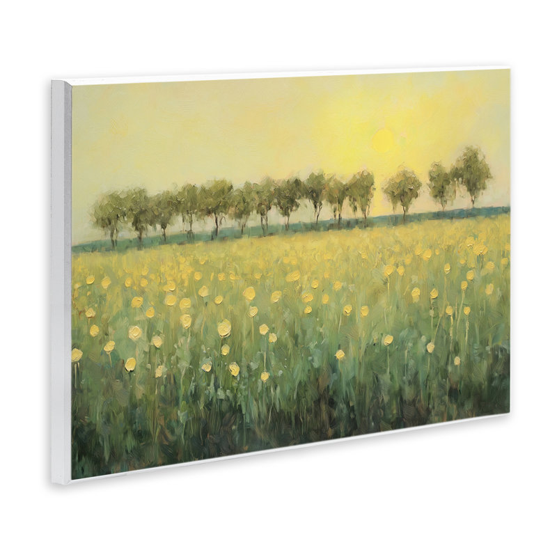  «Golden Field Meadow» par Gina Kelly, H 13 po x l 19 po
