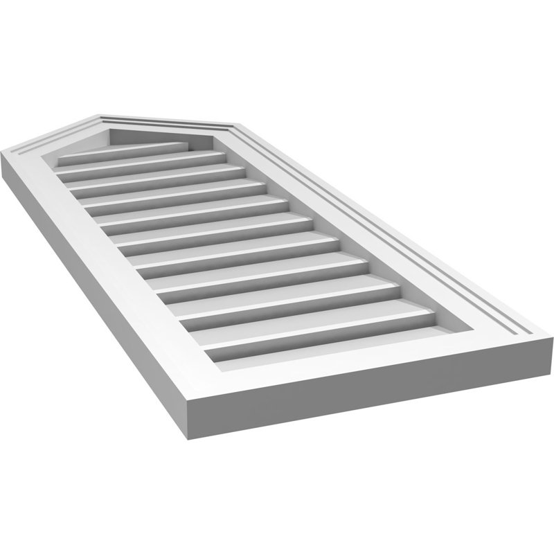 Pente fonctionnelle en uréthane à pignon 9 pi Signature, H 36 po x l 14 po x P 1,5 po