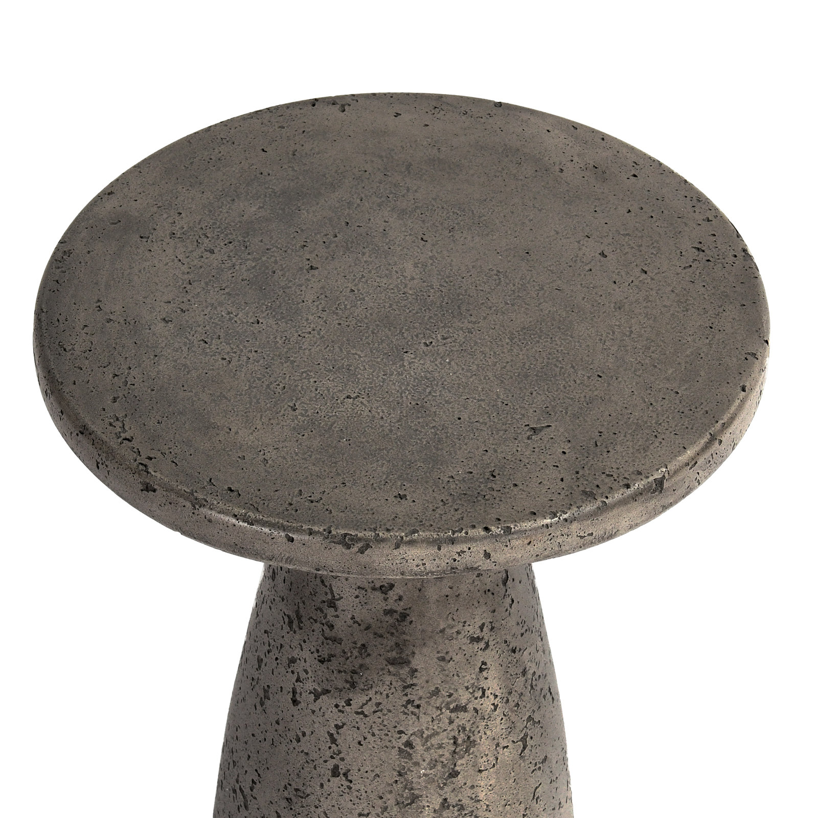 Adainville 13" Patio Table, Dark Gray