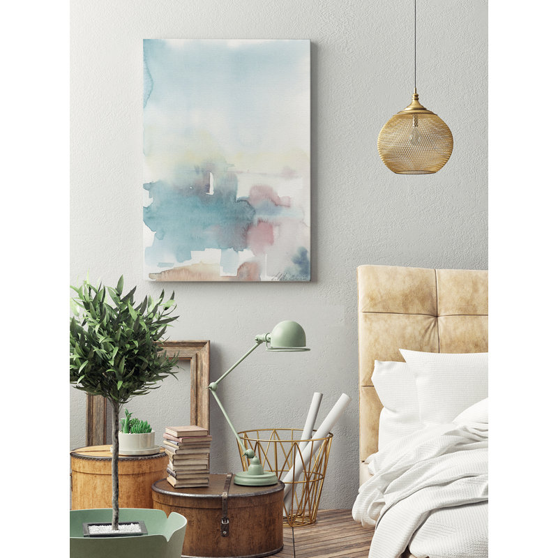 Abstract Abstracto Calma 3 by César Ortiz Echagüe - Wrapped Canvas Painting, 120cm H x 80cm W x 3cm D