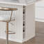 Îlot de cuisine 72 po avec rangement, armoire de cuisine avec coin salon et plateau en pierre frittée-83844237-83844234