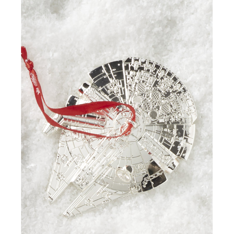 Millennium Falcon Metal Ornament
