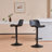 Harjyot Modern Swivel Adjustable Height Bar Stool with Backrest Footrest for Kitchen Island Bar Counter-1342584557-1345527607