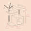 72cm H Cat Tree-104924302