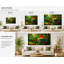Art tropical sur toile tendue avec jardin perroquet tropical-129452313