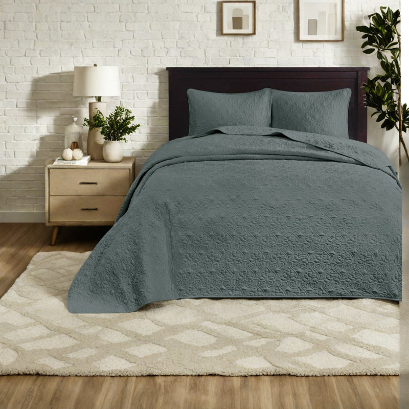 Ensembles de très grande literie très grand, matelassé réversible en polyester, maison moderne