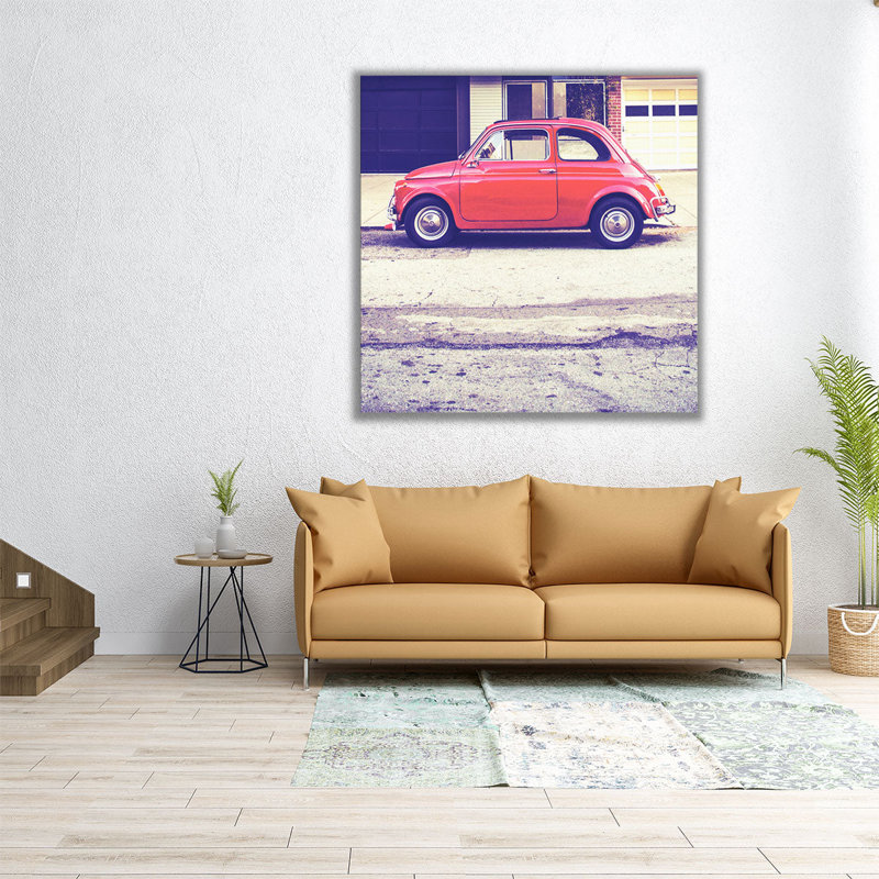«Vintage Ride V», reproduction d'art sur toile, H 16 po x l 16 po
