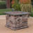 STONEWALL 32” SQUARE PROPANE FIRE PIT.