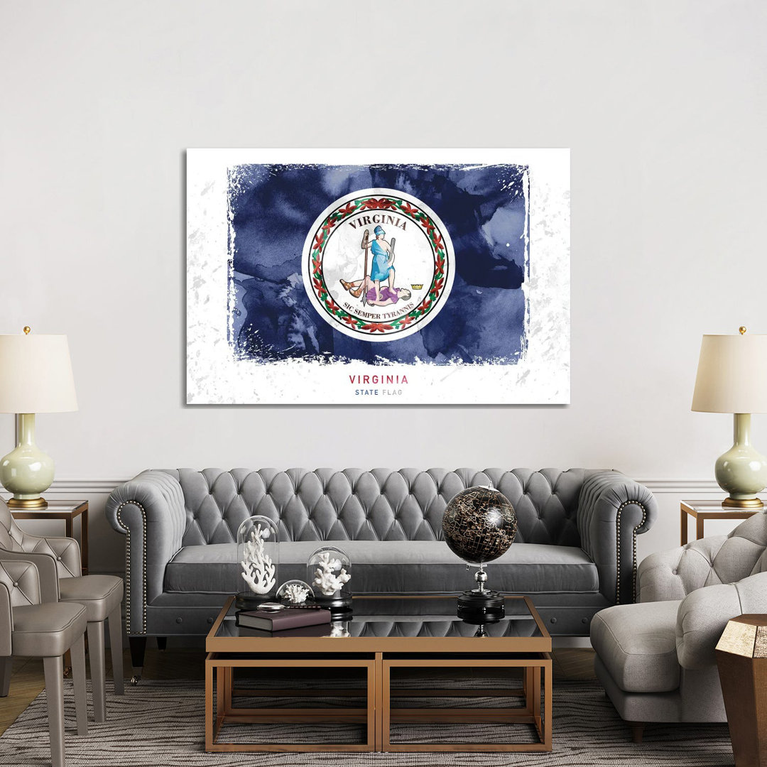 Virginia by WallDecorAddict - Wrapped Canvas Gallery-Wrapped Canvas Giclée