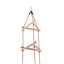 Kids 3D Triangle Rope Ladder with 5 Wooden Rungs | Children Playground Sets & Accessories