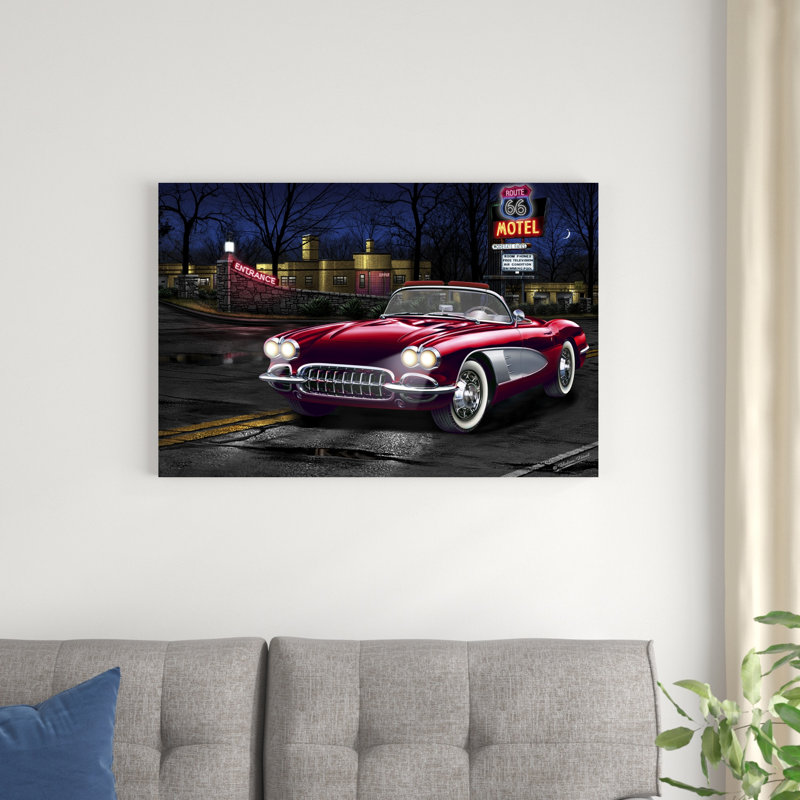 Diners And Cars V, H 24 po x l 36 po x P 1,25 po