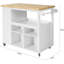Darson Wood Kitchen Cart