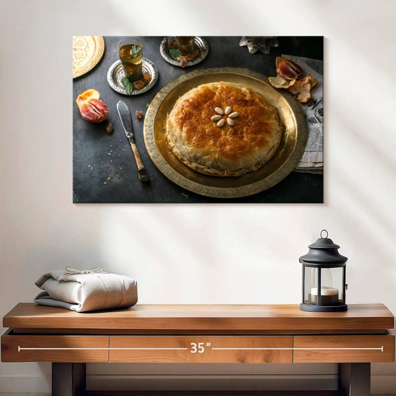 Cuisine marocaine Bastilla, H 16 po x l 24 po