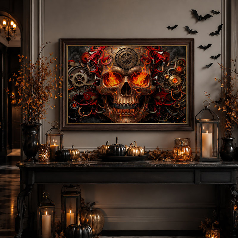 Art mural sur toile Steampunk, H 12 po x l 18 po