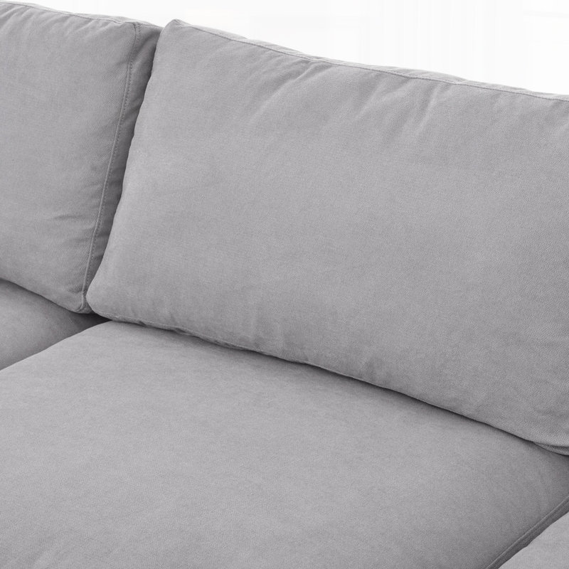 Canapé modulaire convertible Upholstery, Gris