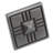 Craftsman 1 1/4" Length Square Knob Multipack-13240973