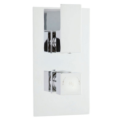 Art Double Concealed Thermostatic Shower Valve