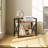 2-Tier Spice Rack, Counter Shelf Organizer, Countertop Storage Shelf, Industrial Kitchen Spice Rack Organizer