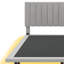 Lit plateforme tapissier Keraghan-725874237