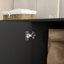Buffet moderne en bois avec rangement, buffet cannelé grand format avec étagères ajustables, dosseret, meuble d'appoint, console-1385404178