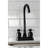Kingston Brass Millennium Two-Handle 2-Hole Deck Mount Bar Faucet-51382793