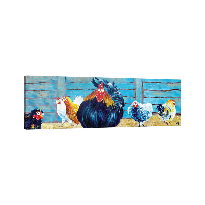 Cocksure by Kim Haskins - Wrapped Canvas Panoramic Print, 121.92 cm H x 40.64 cm W x 1.91 cm D