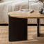 Table basse ronde en chêne massif 31,5 "-1210960742-1210960736